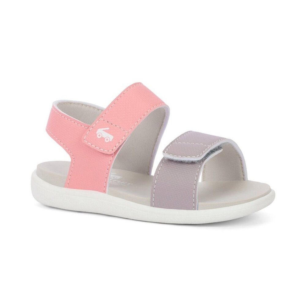 See Kai Run Basics Toddler Jaylen Sandals - Gray/Pink 7T 🌟BOGO🌟